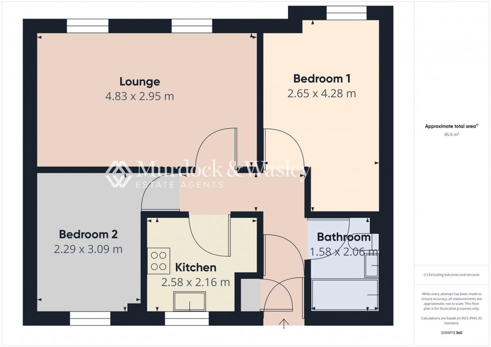 Floorplan for Michaelmas Court, Gloucester