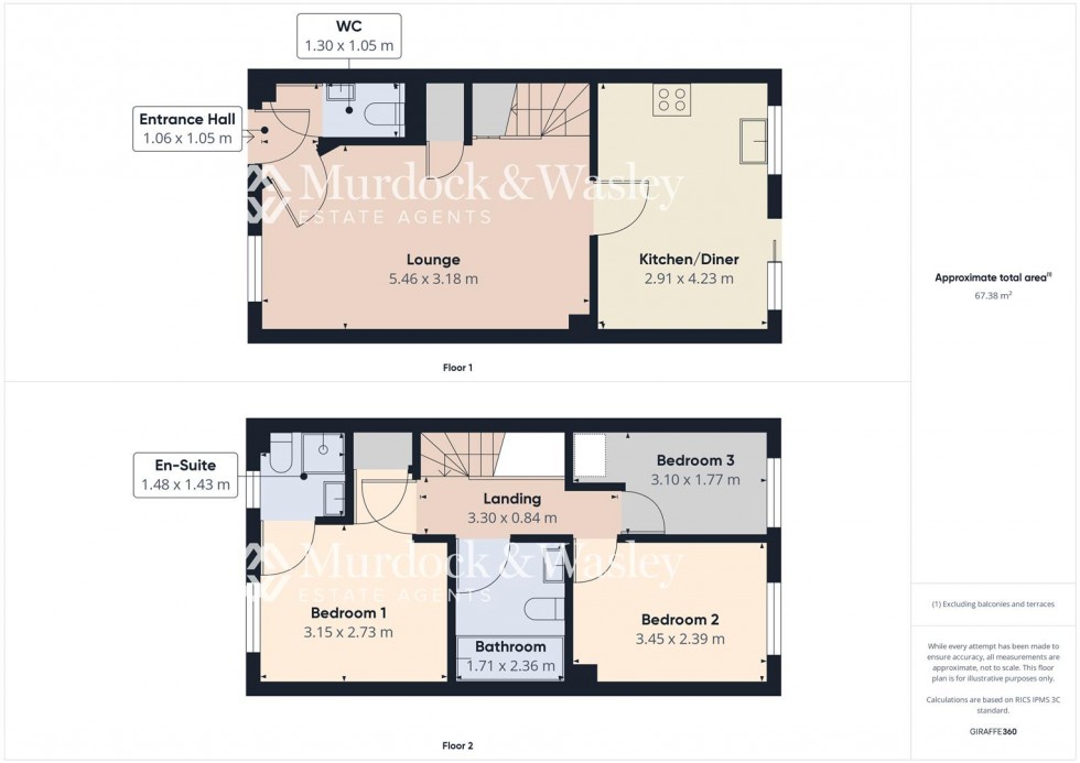 Floorplan for Robinswood Close, Brockworth, Gloucester