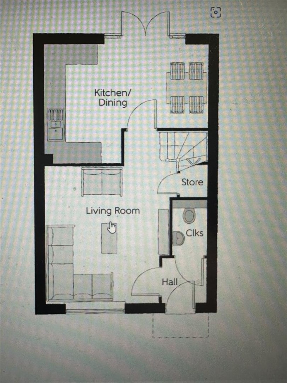 Floorplan for Milliner Crescent, Churchdown, Gloucester