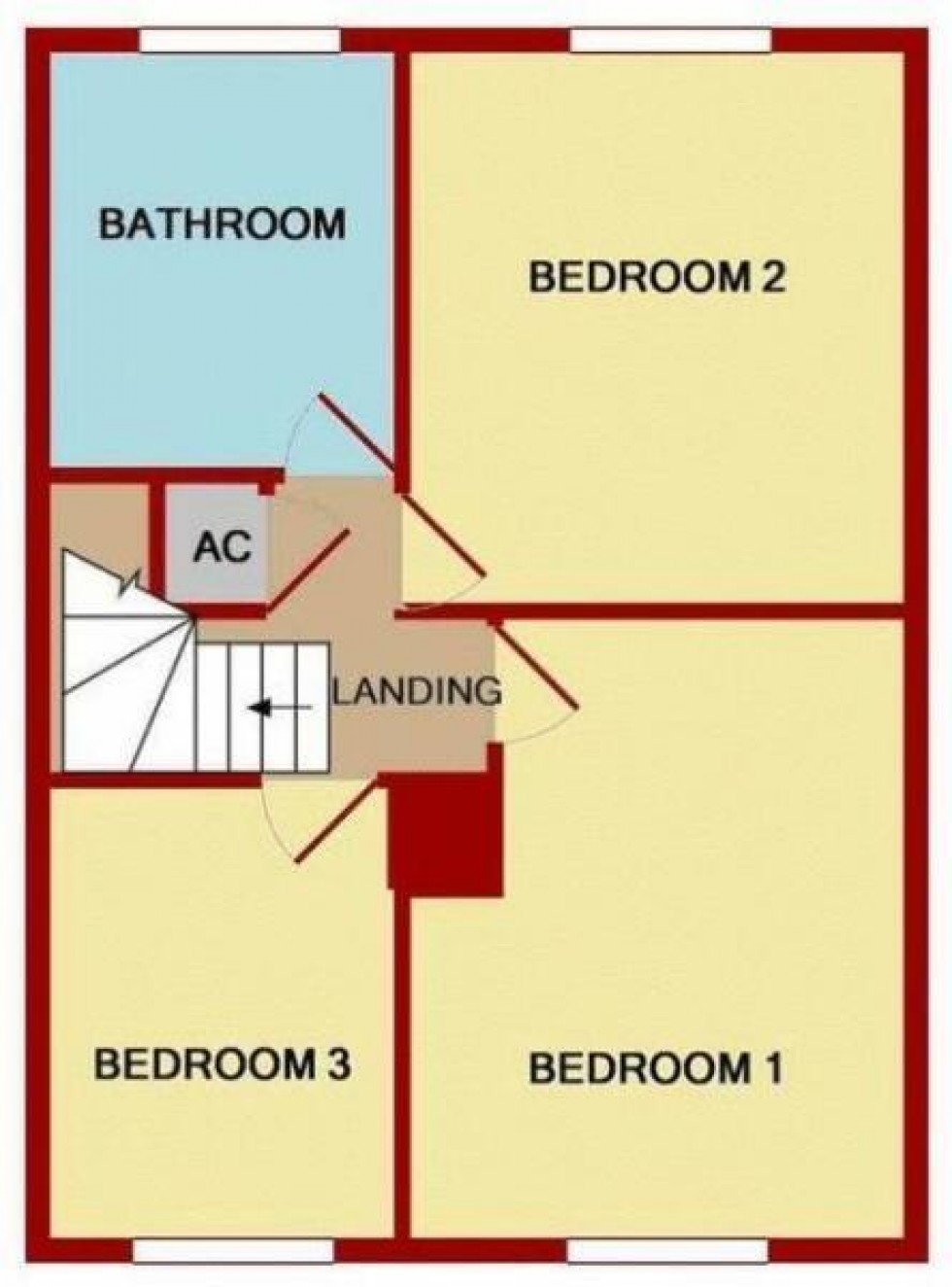 Floorplan for Windsor Drive, Tuffley, Gloucester