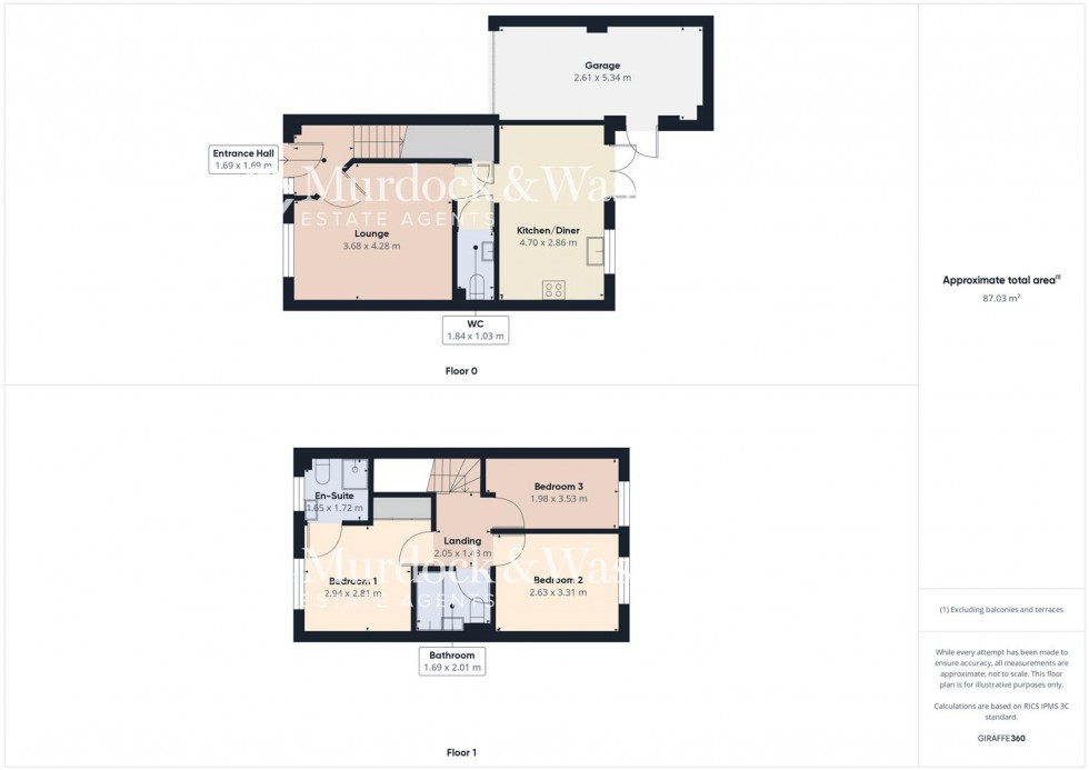 Floorplan for Southrop Road, Kingsway