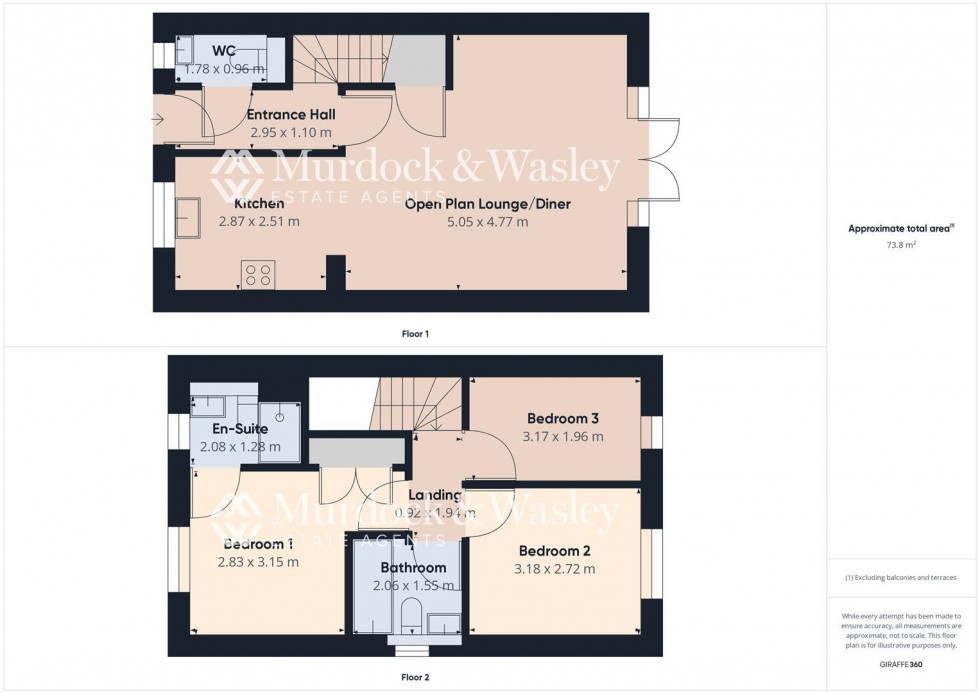 Floorplan for Donaldson Drive, Brockworth, Gloucester