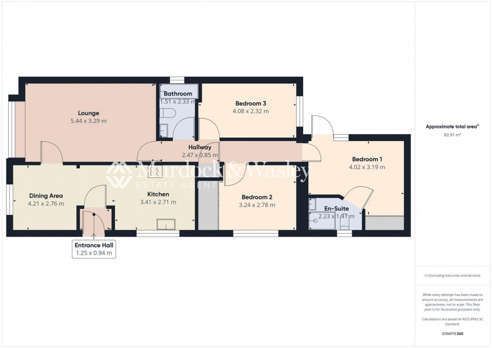 Floorplan for Drivemoor, Abbeydale, Gloucester