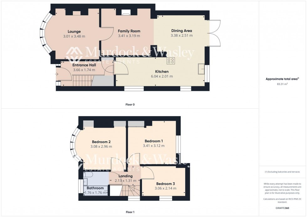 Floorplan for Collingbourne Road, Gloucester