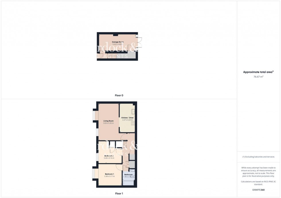 Floorplan for Catherine Place, Longford, Gloucester