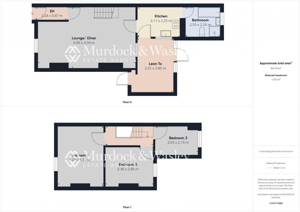 Floorplan for Granville Street, Linden, Gloucester