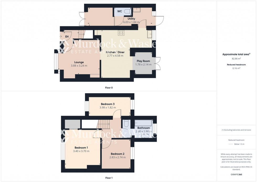 Floorplan for Marlborough Road, Gloucester