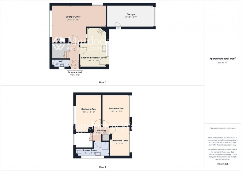 Floorplan for Cleeve Rise, Newent