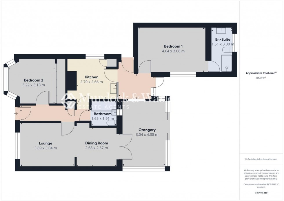 Floorplan for Oxstalls Drive, Longlevens, Gloucester