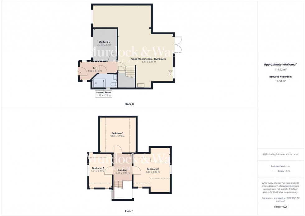 Floorplan for Hucclecote Road, Gloucester