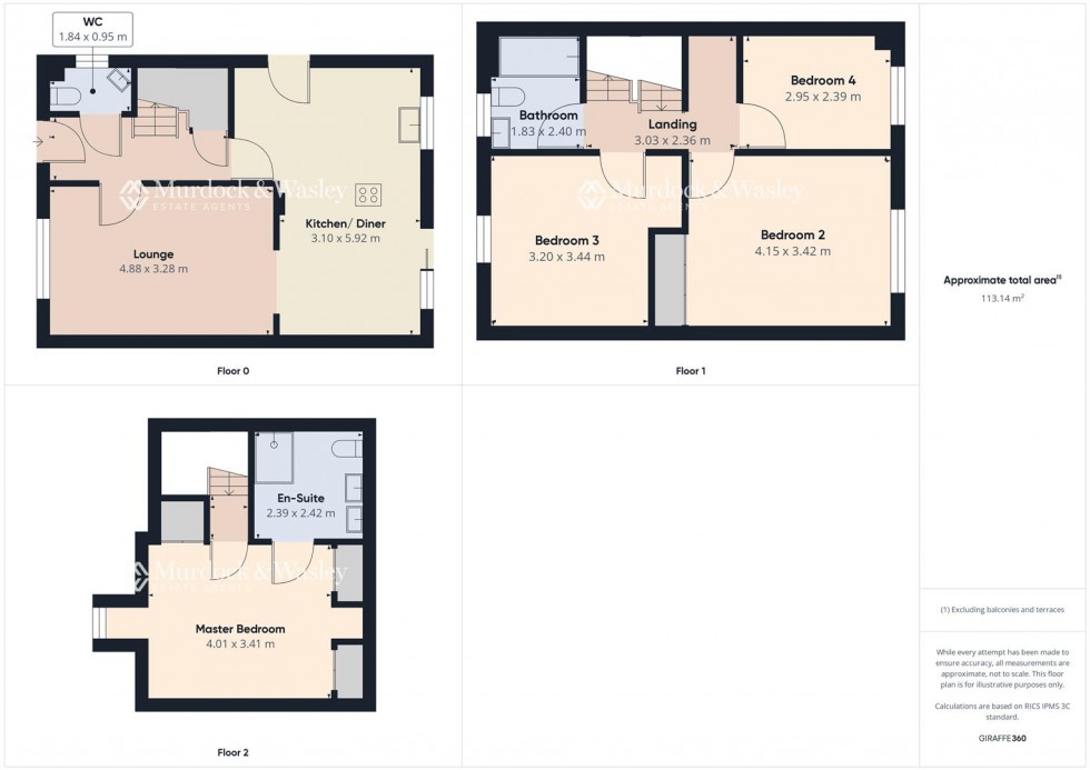 Floorplan for Windfall Way,  Elmbridge, Gloucester