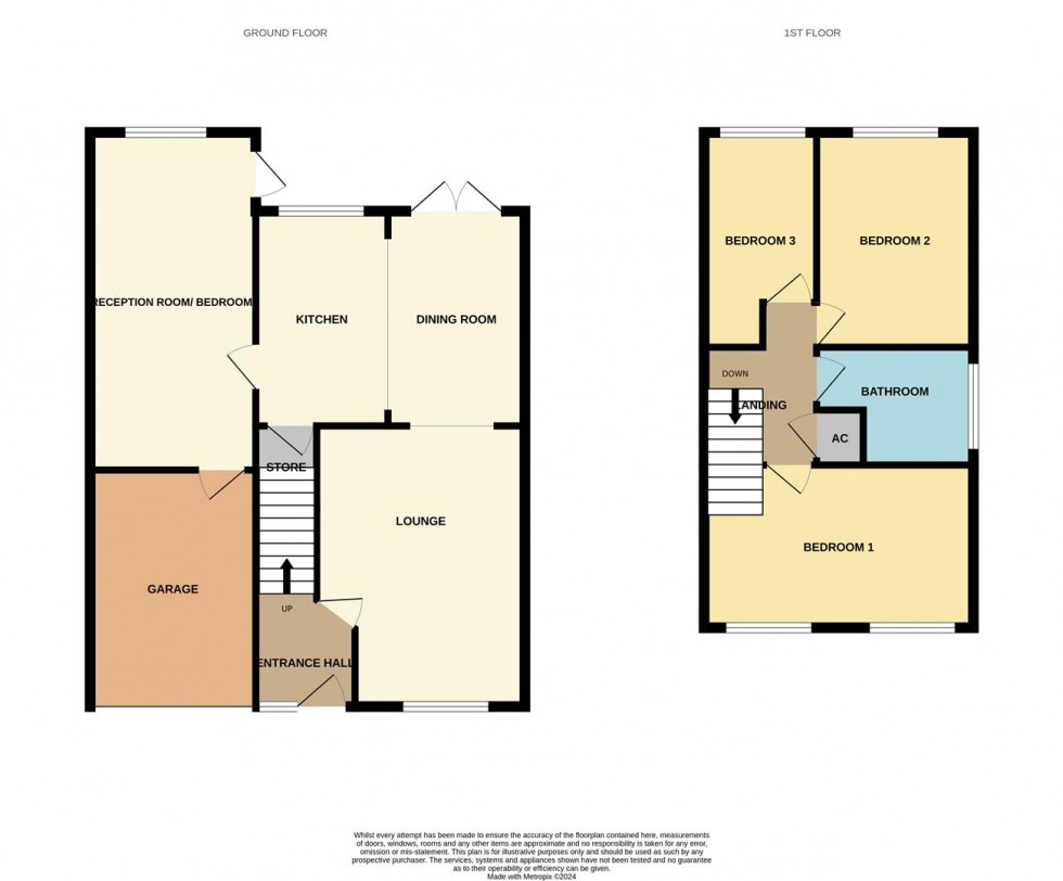 Floorplan for Pear Tree Close, Hardwicke, Gloucester