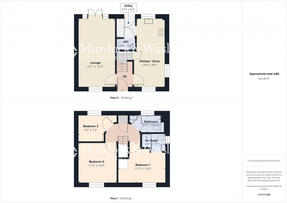 Floorplan for Knotgrass Way, Hardwicke, Gloucester