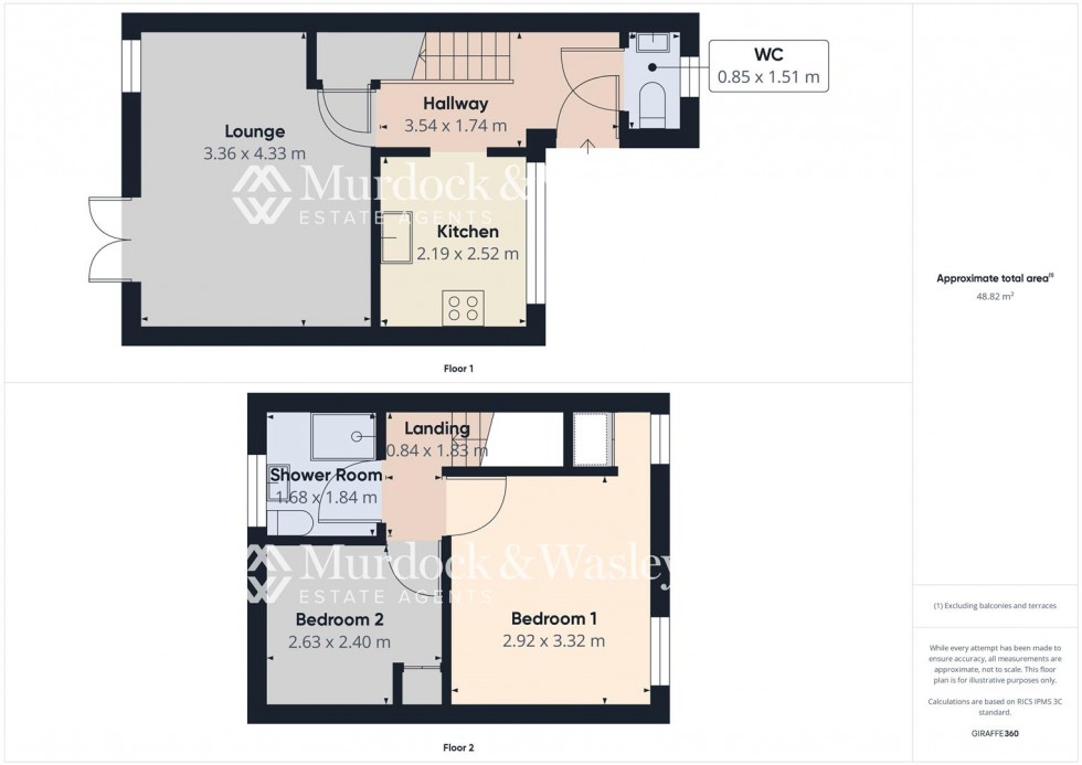 Floorplan for Elmleaze, Longlevens, Gloucester