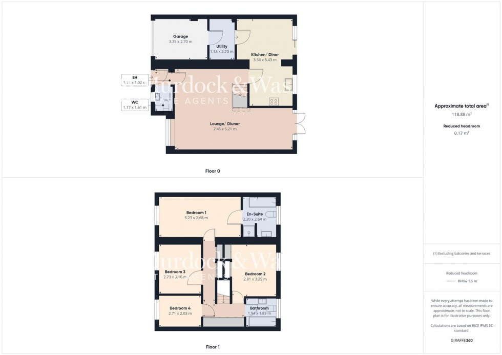 Floorplan for Pinewood Road, Gloucester