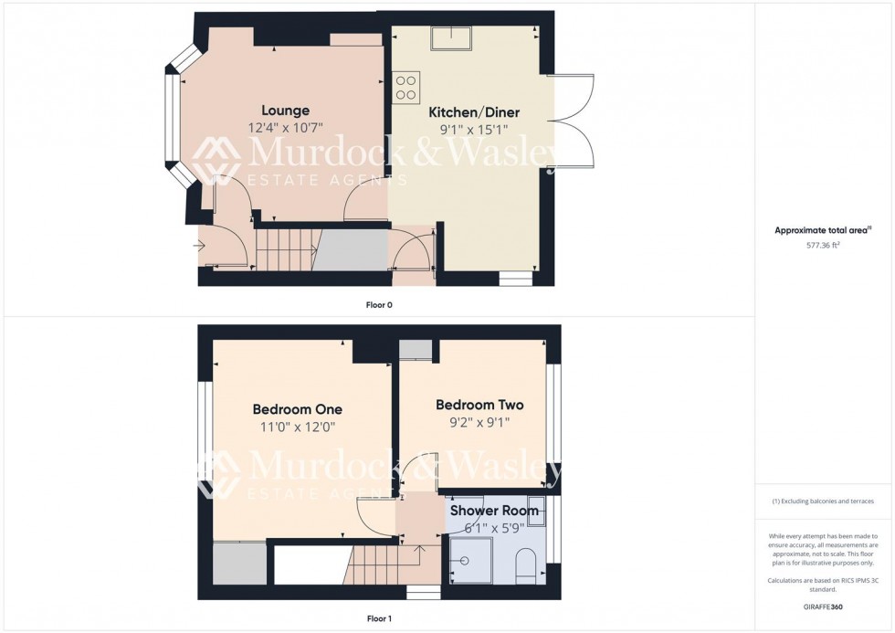 Floorplan for Nine Elms Road, Longlevens, Gloucester