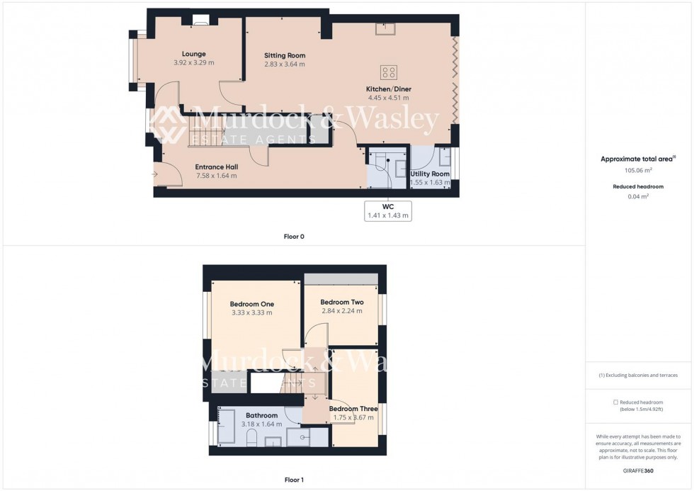 Floorplan for Windermere Road, Gloucester