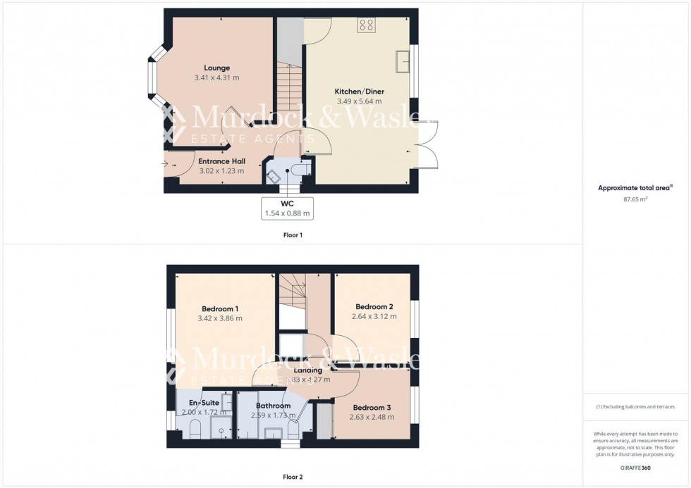 Floorplan for Iris Place, Highnam, Gloucester