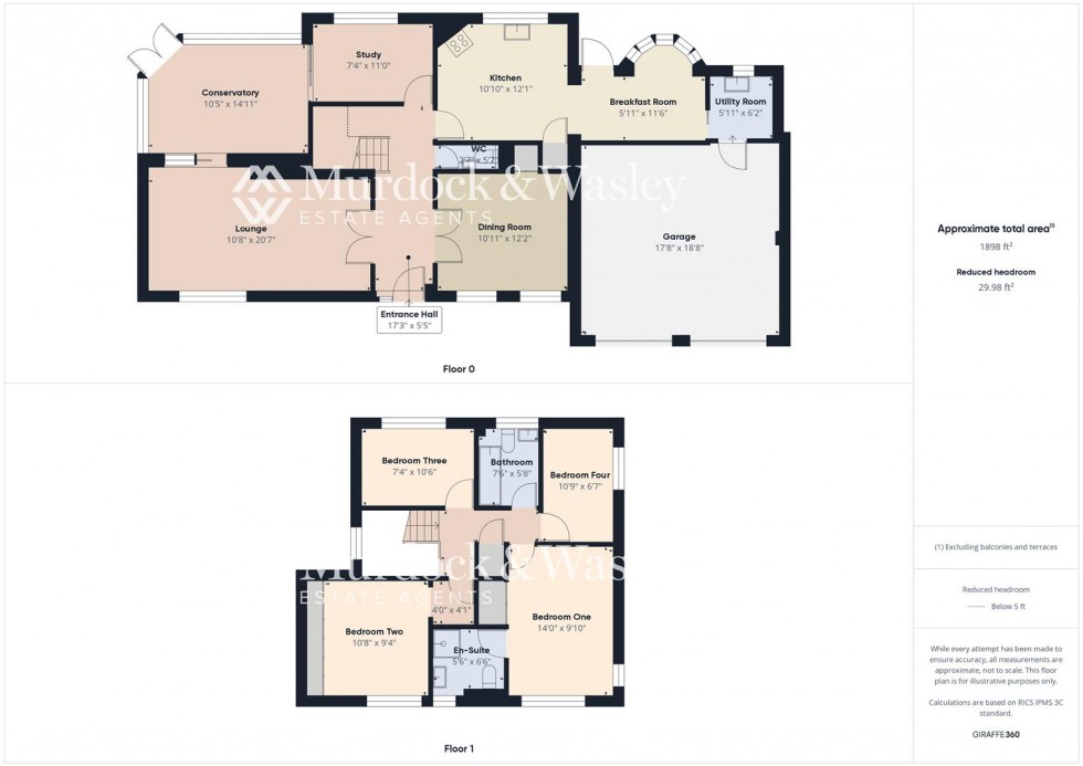 Floorplan for Oakbank, Robinswood, Gloucester