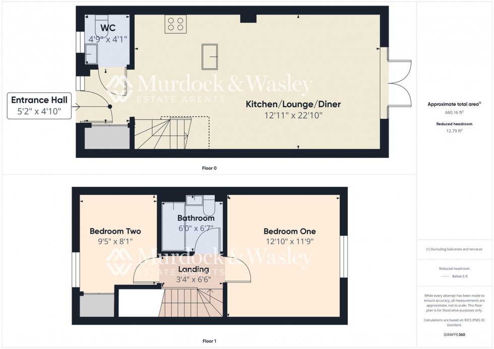 Floorplan for Pevensey Place, Kingsway, Quedgeley, Gloucester