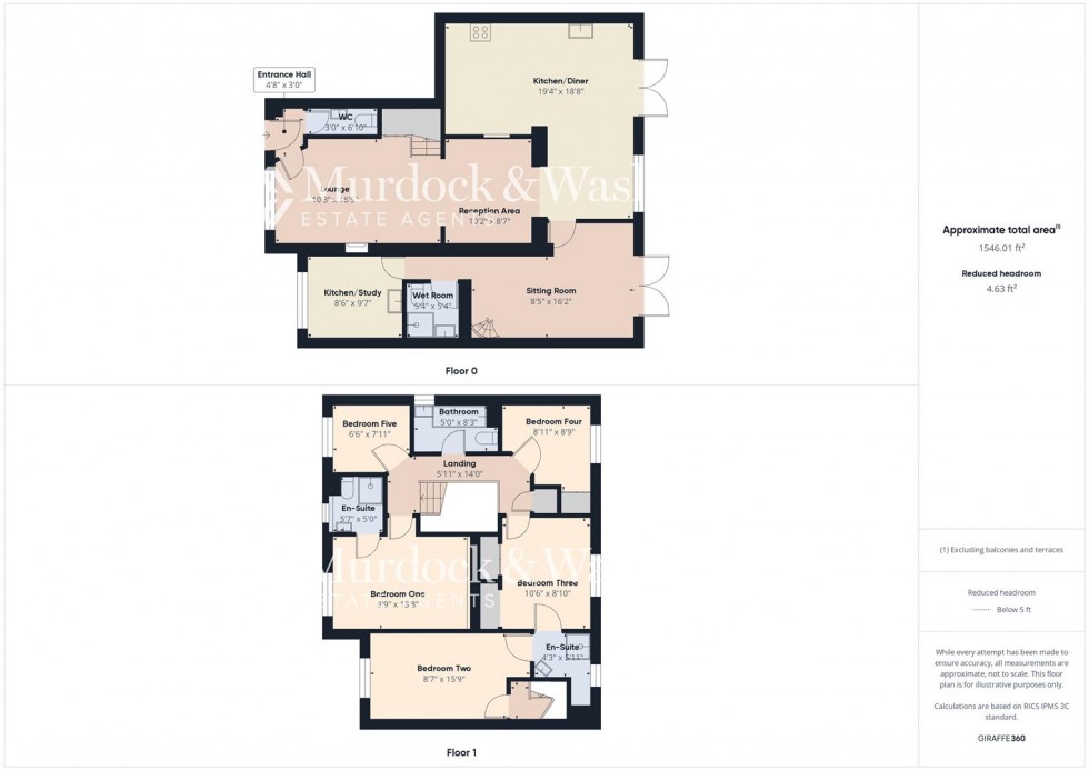 Floorplan for Stocken Close, Hucclecote, Gloucester