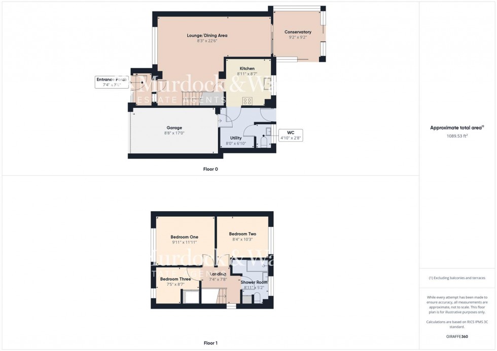 Floorplan for Chervil Close, Robinswood, Gloucester