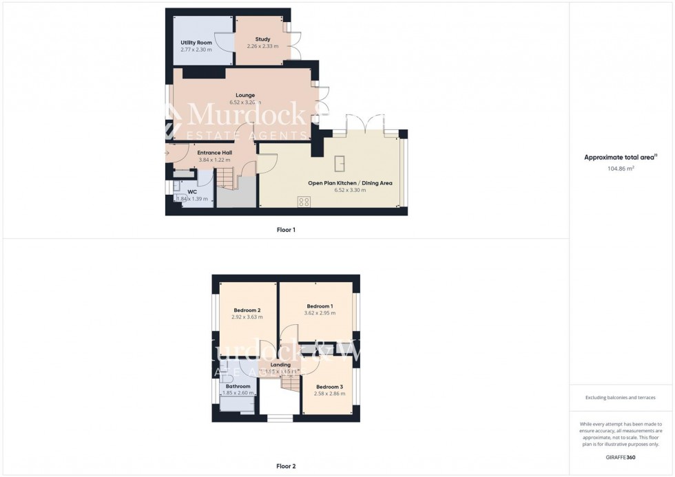 Floorplan for Mickle Mead, Highnam, Gloucester