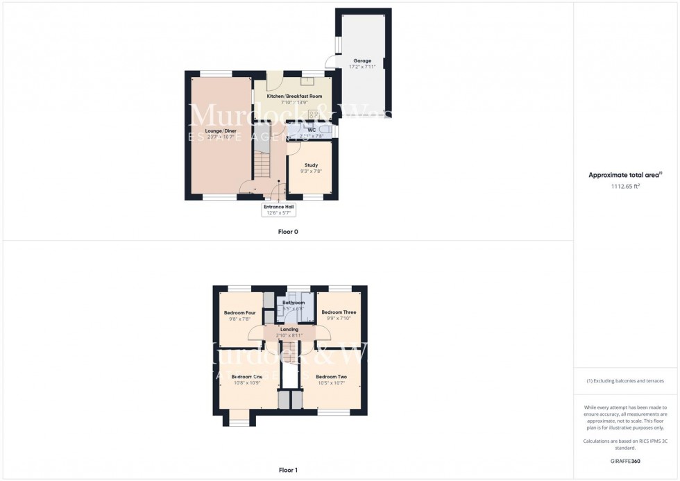 Floorplan for Westfield, highnam