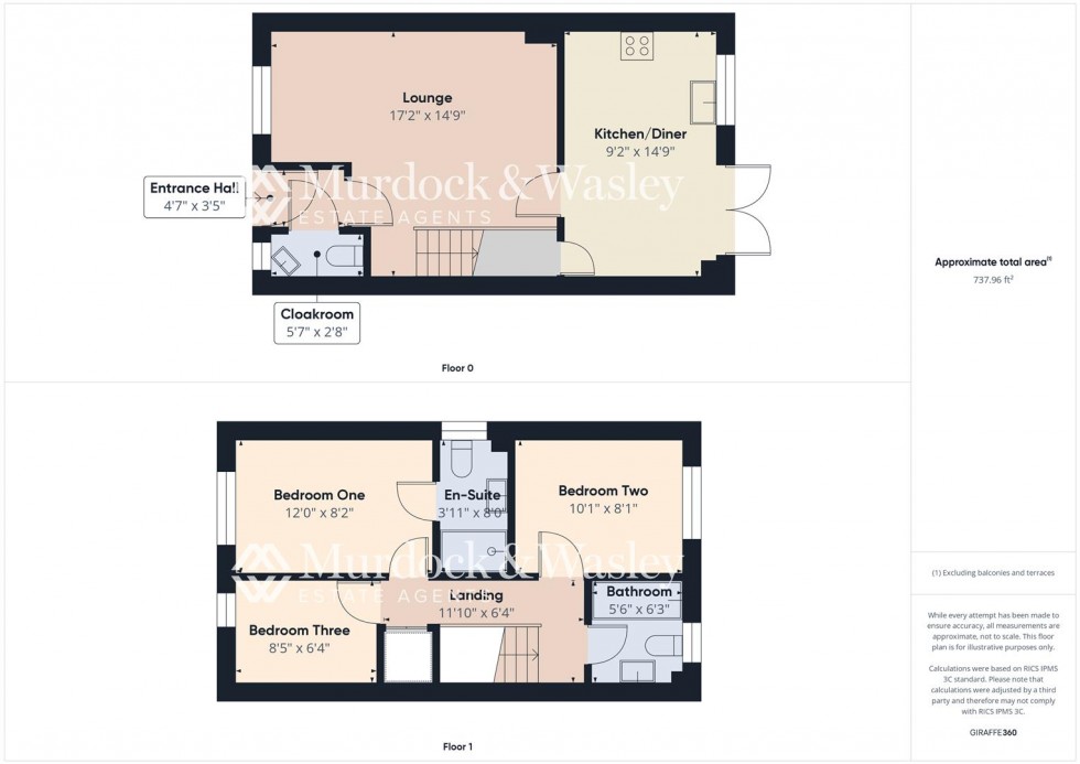 Floorplan for Knotgrass Way, Hardwicke, Gloucester