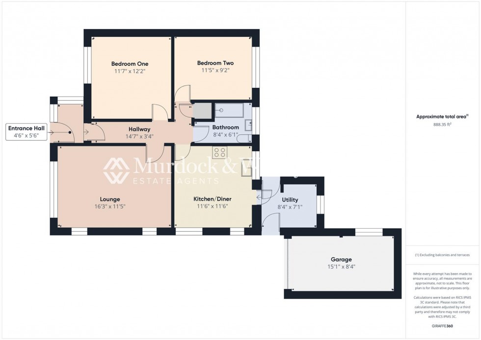 Floorplan for Pirton Crescent, Churchdown, Gloucester