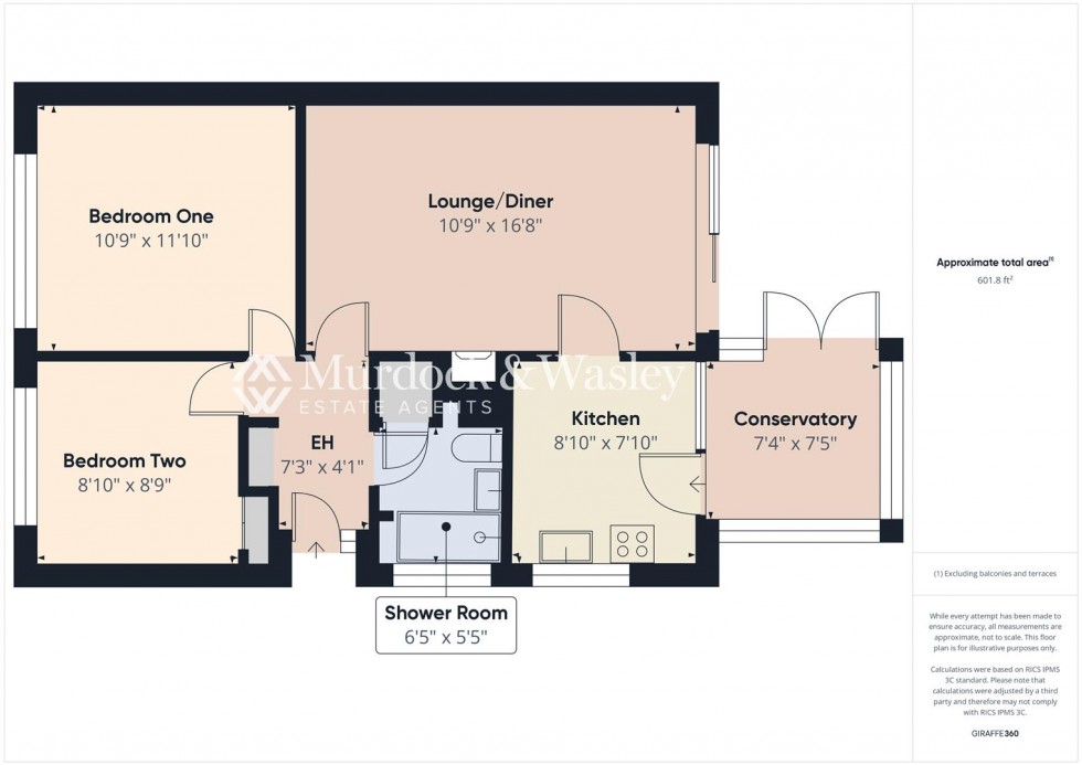 Floorplan for Manor Park, Longlevens, Gloucester