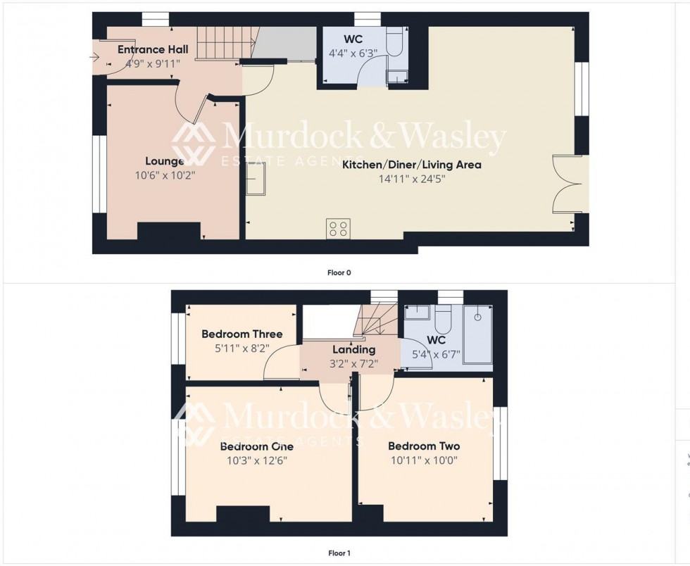 Floorplan for Holtham Avenue, Churchdown