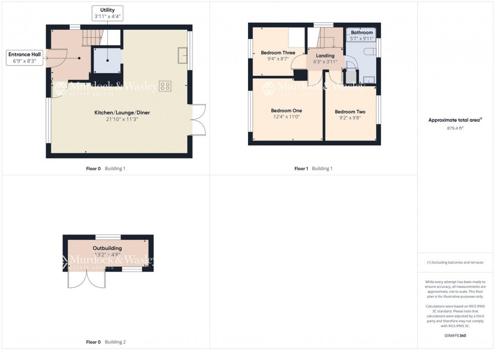 Floorplan for Moorfield Road, Brockworth, Gloucester