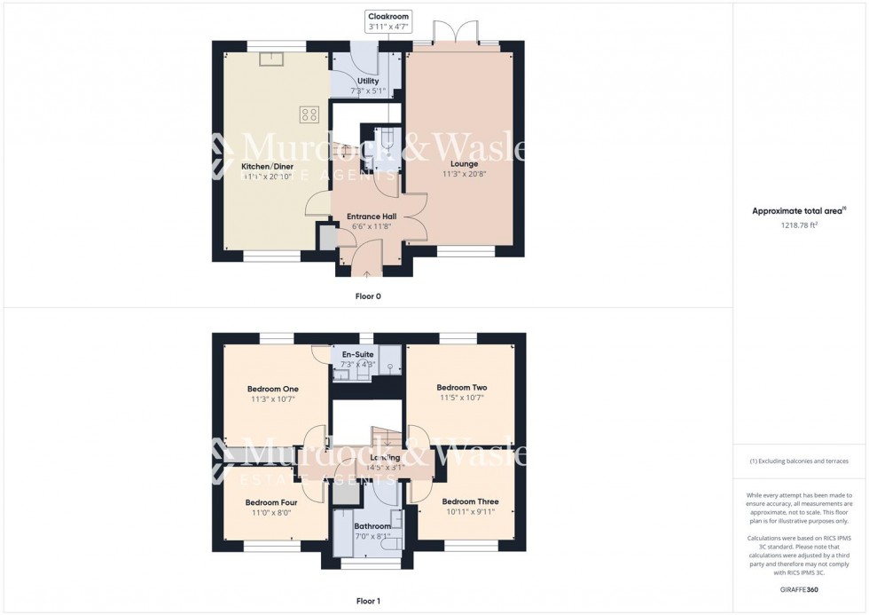 Floorplan for Greenfinch Close, Hardwicke, Gloucester