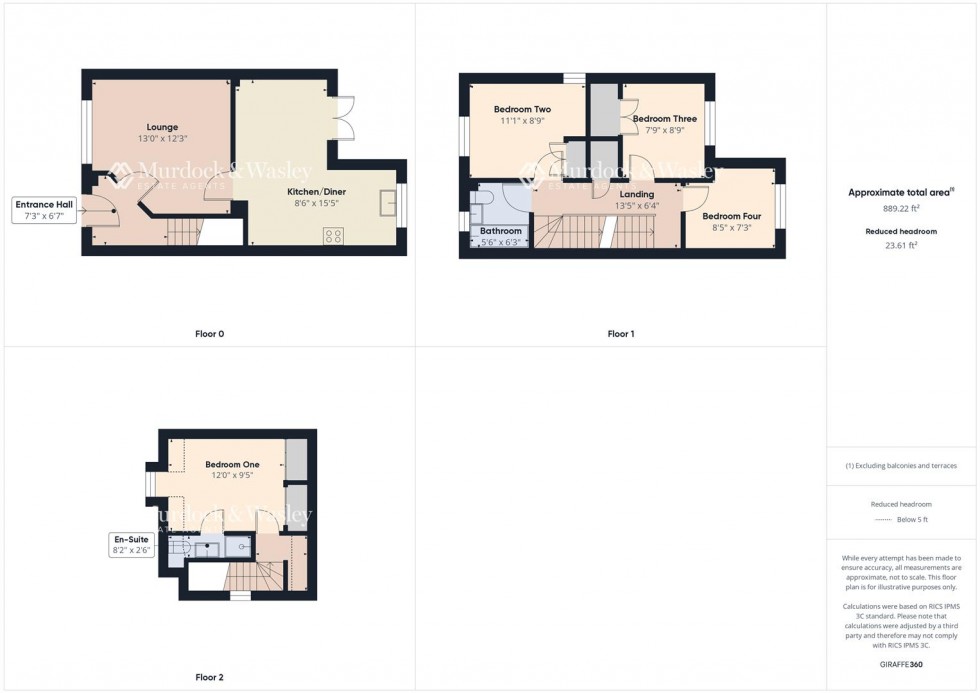 Floorplan for Coltishall Close, Quedgeley, Gloucester