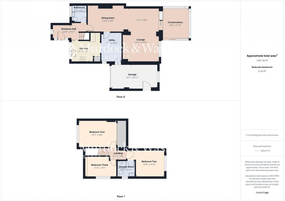 Floorplan for Oxstalls Drive, Longlevens, Gloucester