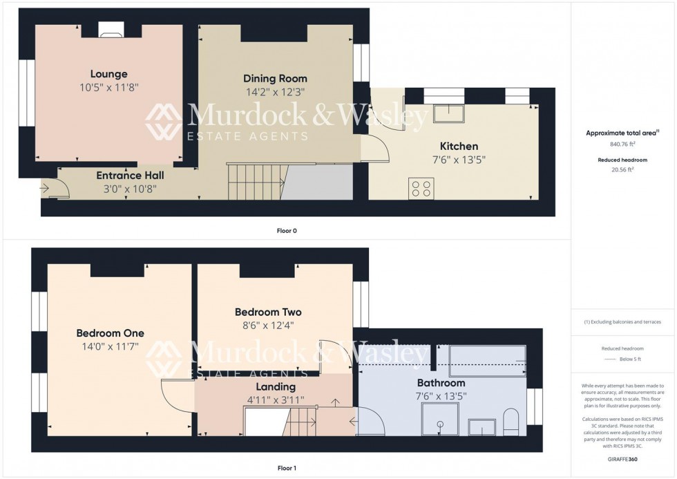 Floorplan for Henry Street, Kingsholm, Gloucester