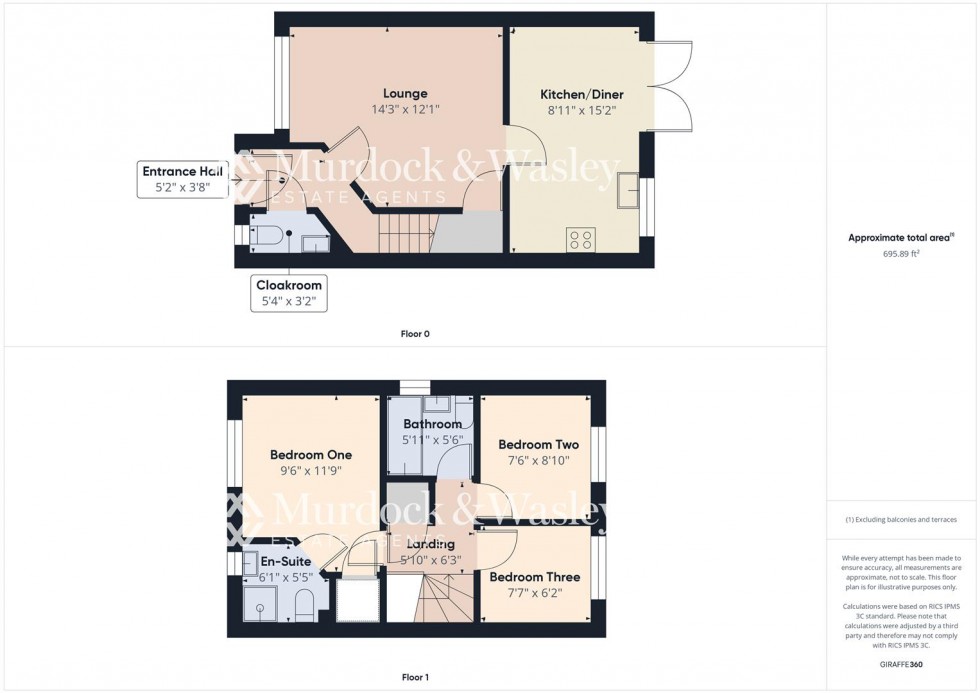 Floorplan for Gwinnett Drive, Longford, Gloucester