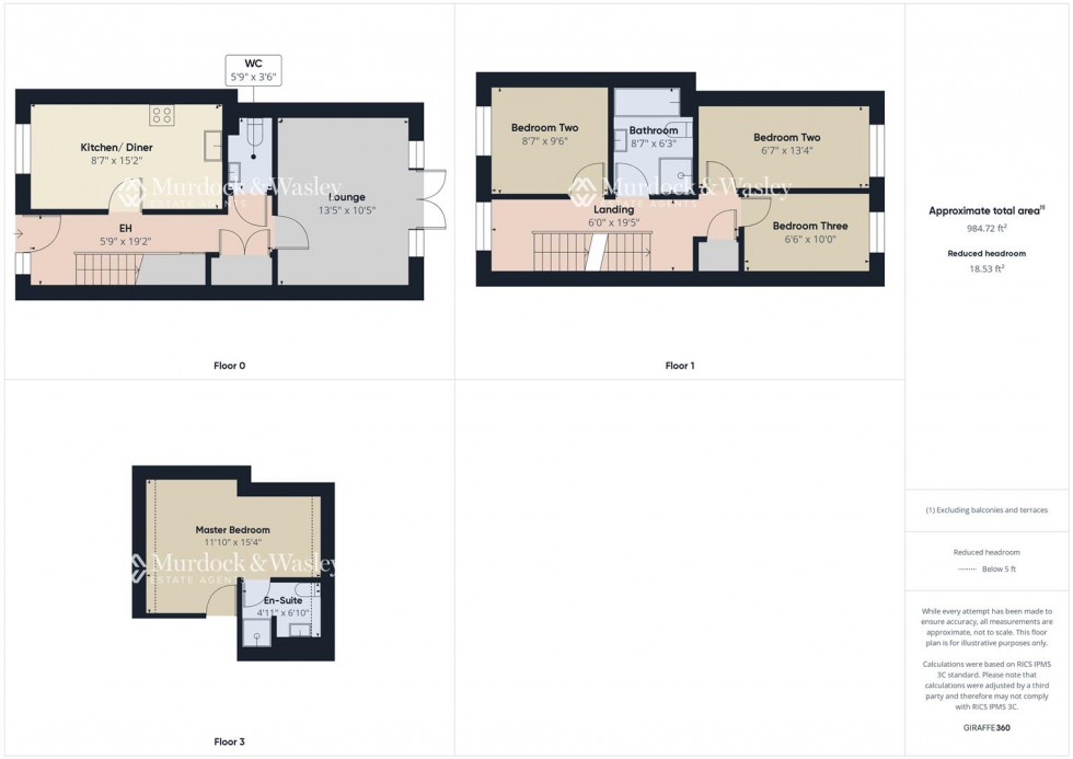 Floorplan for Parton Road, Churchdown, Gloucester