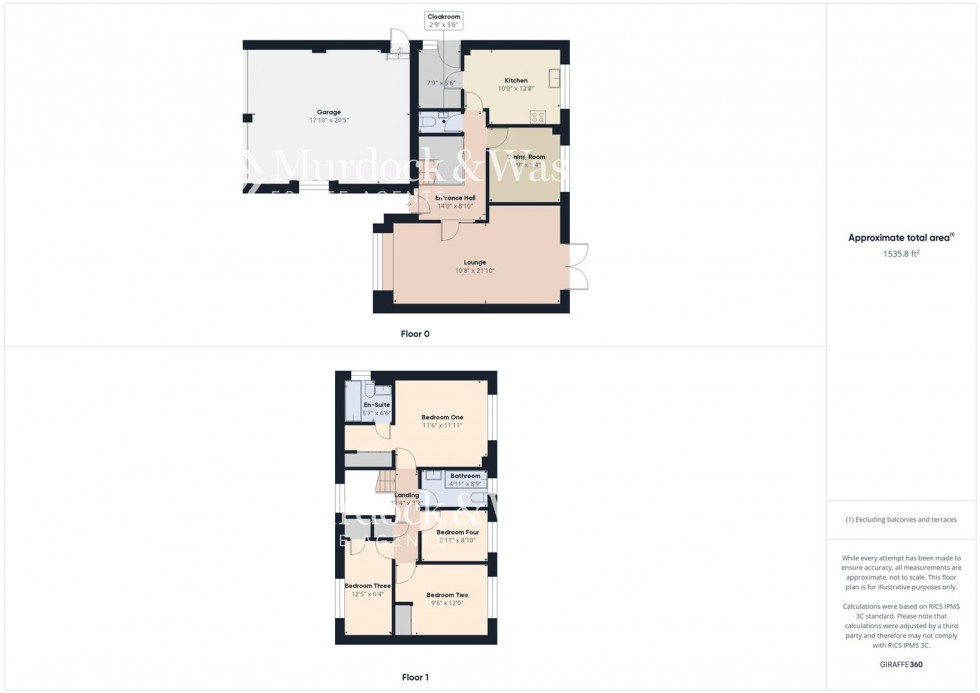 Floorplan for Combrook Close, Abbeymead, Gloucester