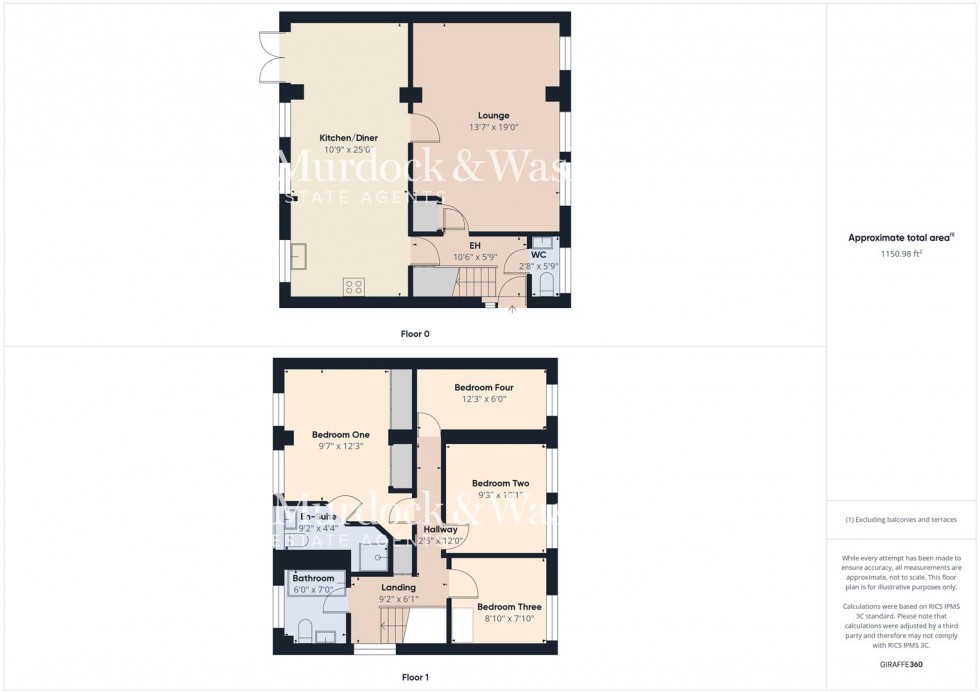 Floorplan for Eagle Way, Abbeydale