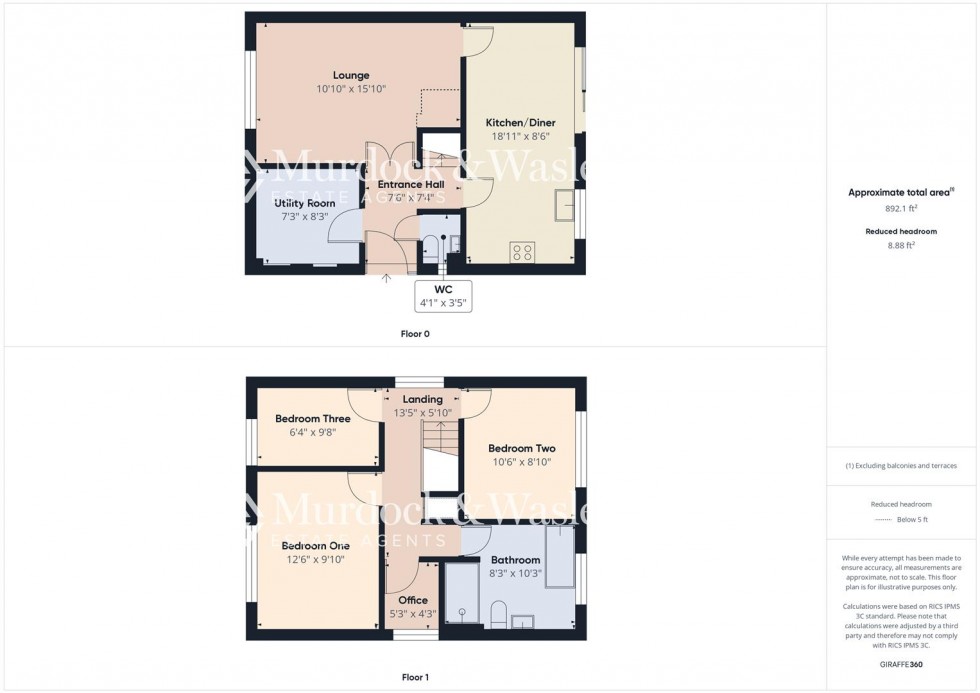 Floorplan for Church Drive, Quedgeley, Gloucester